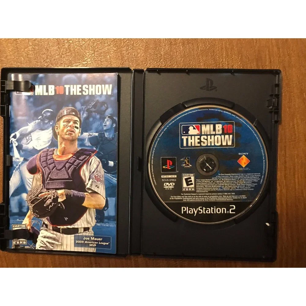 MLB 10: The Show (Sony PlayStation 2, 2010) w/ Manual
